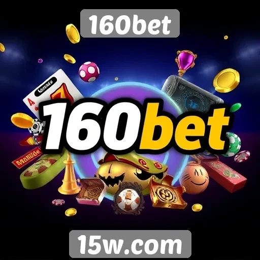 Variedade de jogos disponíveis na plataforma 160bet